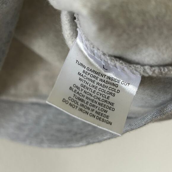 Women's Grey Sweatshirt Sz. Small Dog Lover Casual Pets Quotes Graphic - Picture 6 of 8